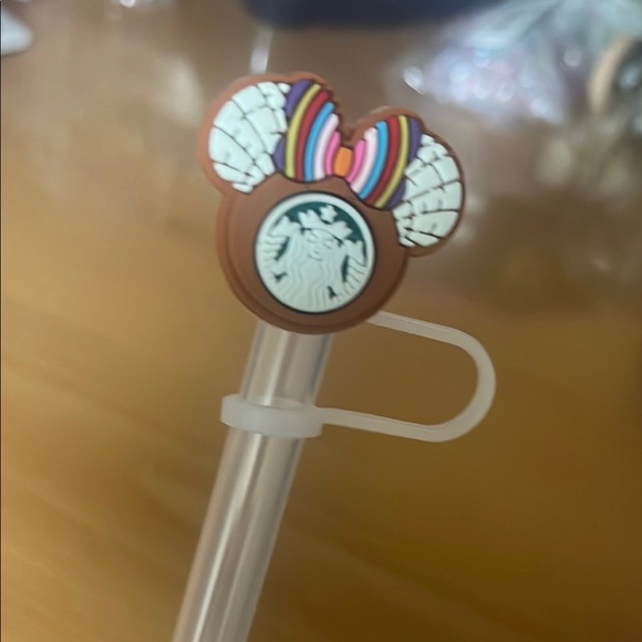 Starbucks Minnie Mouse Straw Topper - Picture 2 of 4